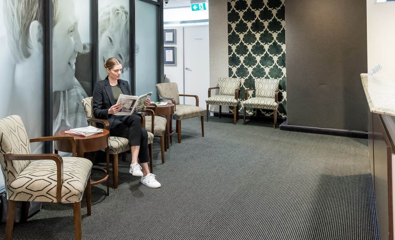 Clinic reception